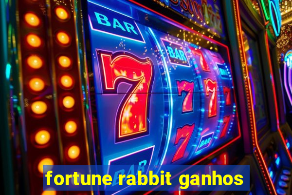 fortune rabbit ganhos