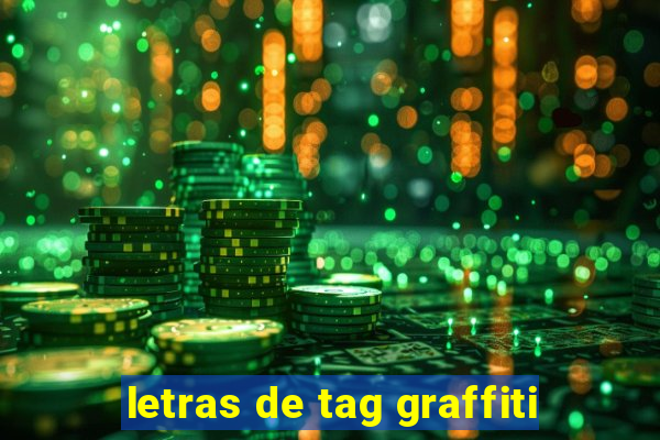 letras de tag graffiti