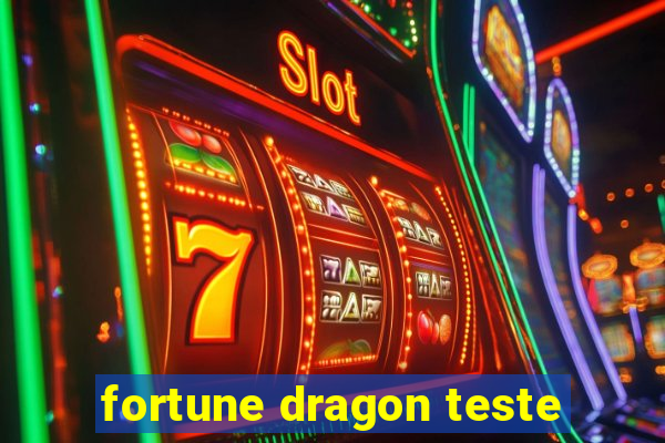 fortune dragon teste