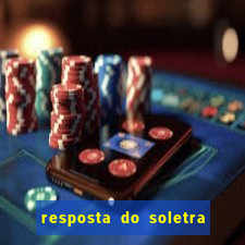 resposta do soletra de hoje