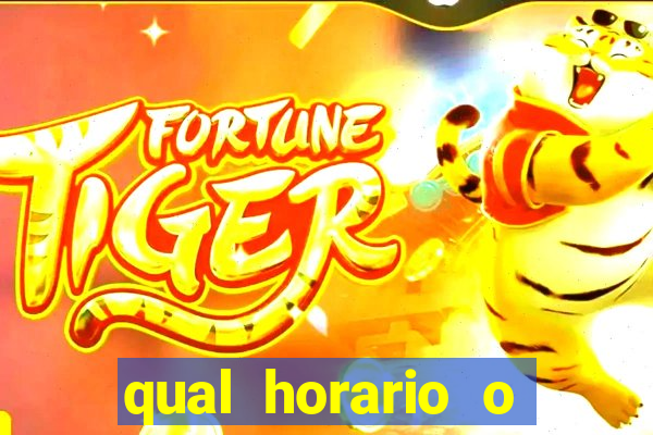 qual horario o fortune tiger paga mais