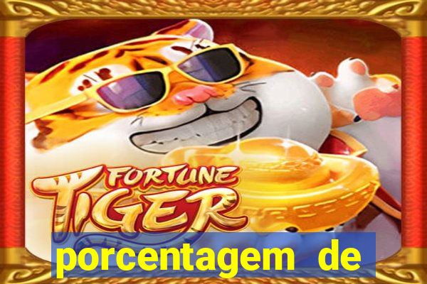 porcentagem de pagamento fortune tiger