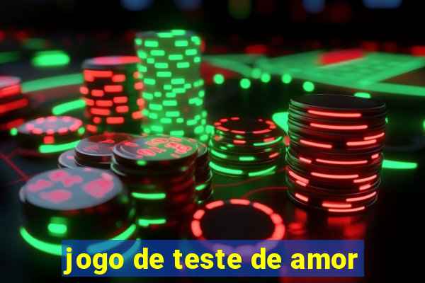 jogo de teste de amor