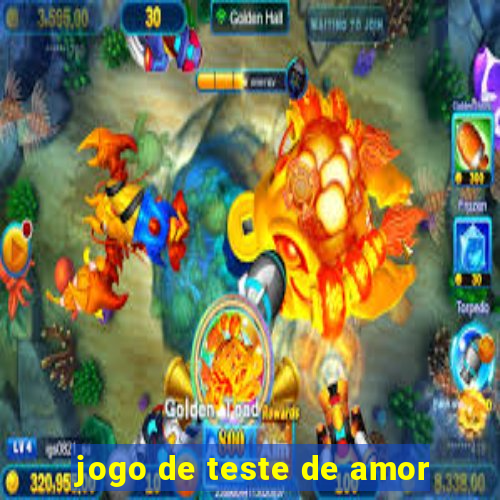 jogo de teste de amor