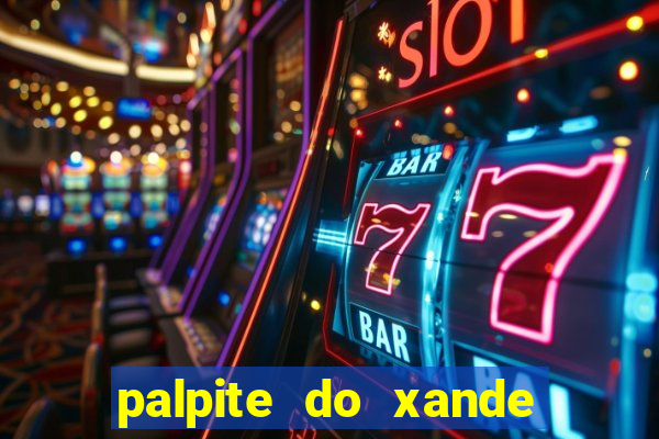 palpite do xande de hoje