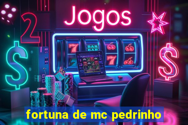 fortuna de mc pedrinho