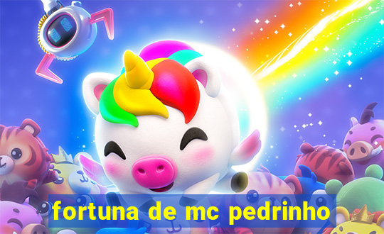 fortuna de mc pedrinho