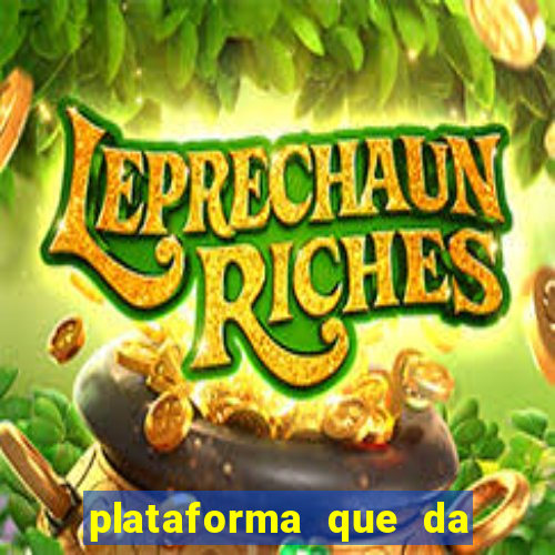 plataforma que da 30 reais para jogar