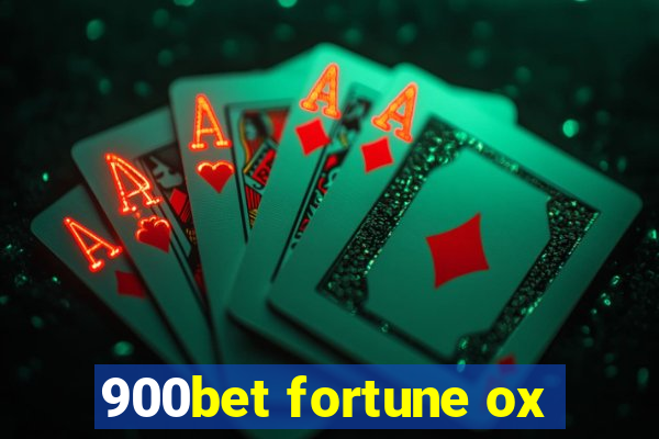 900bet fortune ox