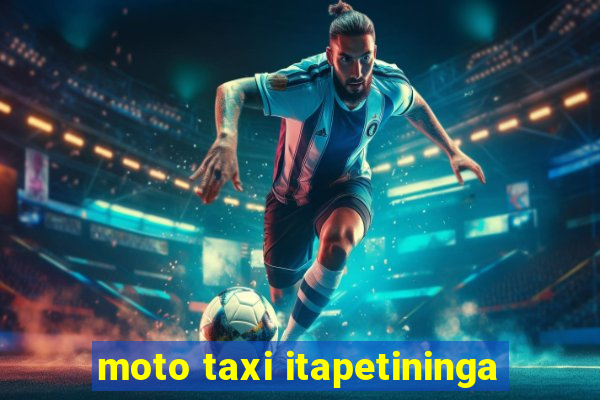 moto taxi itapetininga