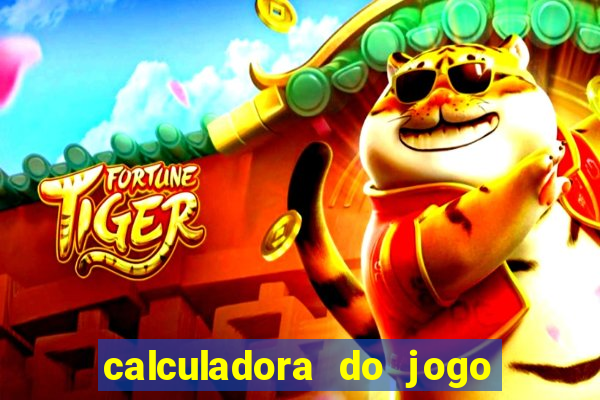 calculadora do jogo do bicho