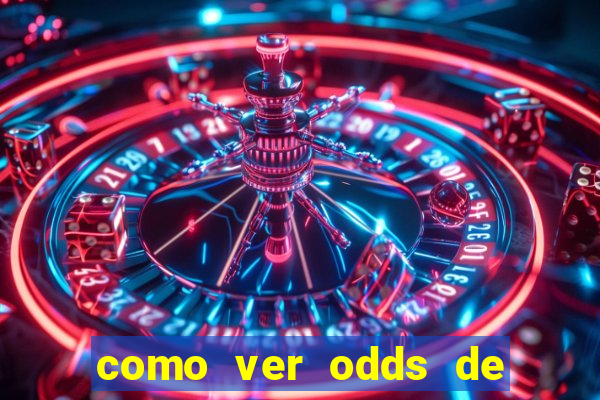 como ver odds de jogos passados