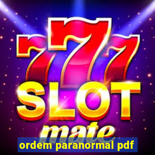 ordem paranormal pdf