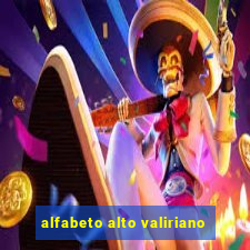 alfabeto alto valiriano