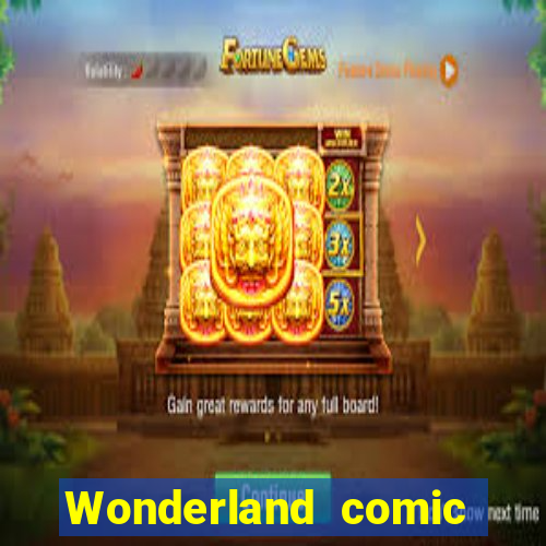 Wonderland comic studio numbers