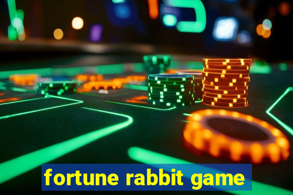 fortune rabbit game