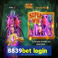 8839bet login