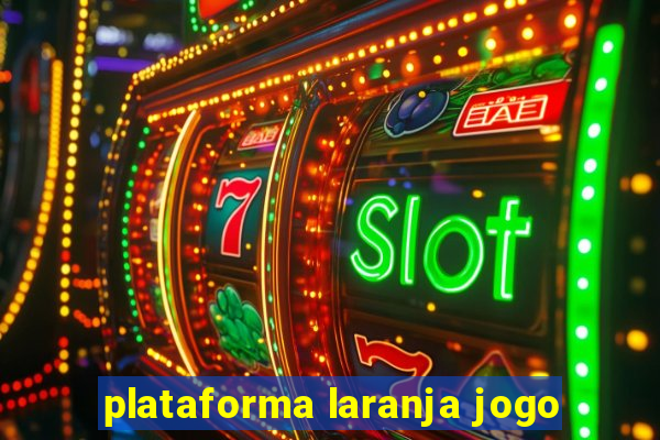 plataforma laranja jogo