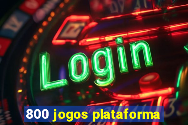 800 jogos plataforma