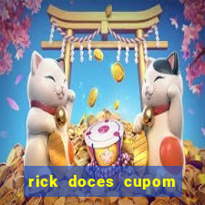 rick doces cupom primeira compra