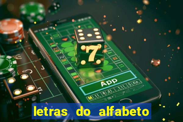 letras do alfabeto personalizadas para imprimir