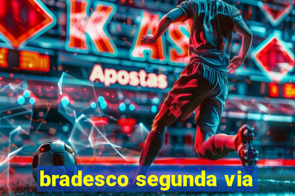 bradesco segunda via