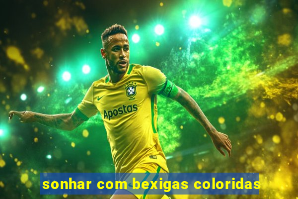 sonhar com bexigas coloridas