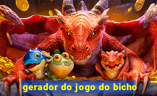 gerador do jogo do bicho