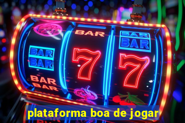 plataforma boa de jogar