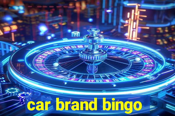 car brand bingo