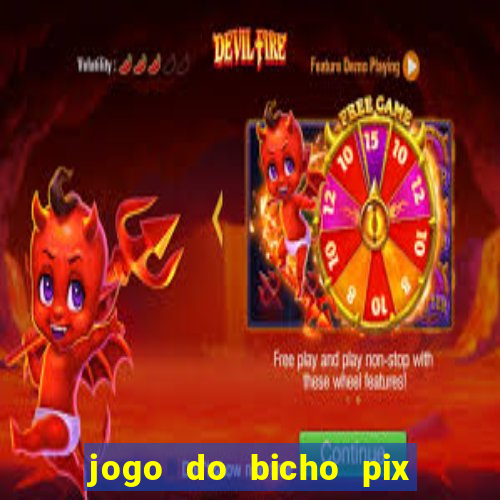 jogo do bicho pix da sorte