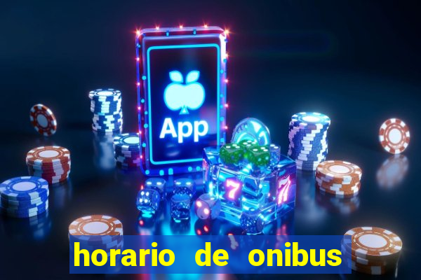 horario de onibus santos dumont x juiz de fora