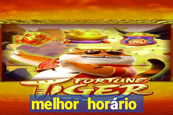 melhor horário fortune rabbit