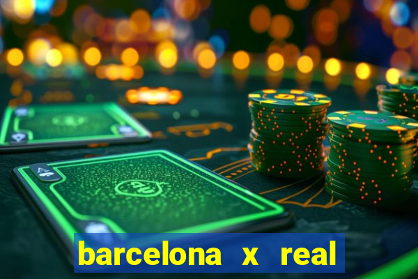 barcelona x real madrid ao vivo futemax