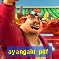 ayangalu pdf ayangalu orisha