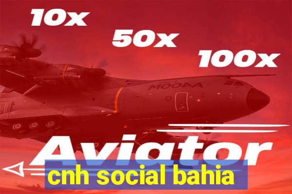 cnh social bahia