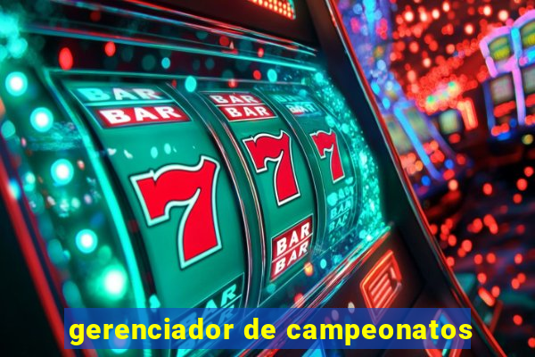 gerenciador de campeonatos