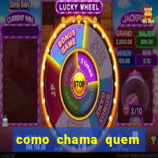 como chama quem canta o bingo