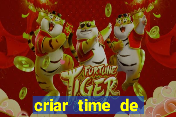 criar time de futebol simulador