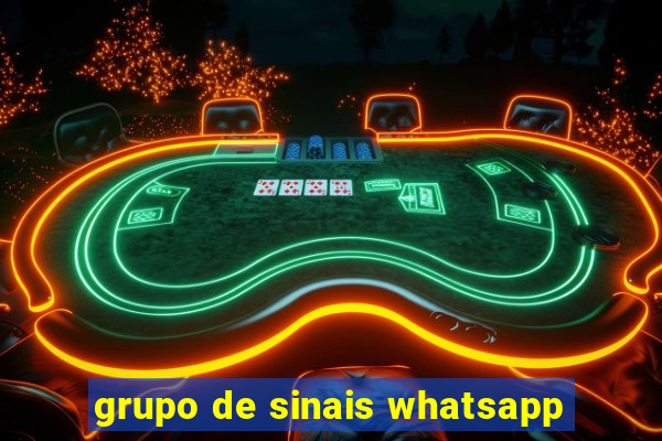 grupo de sinais whatsapp