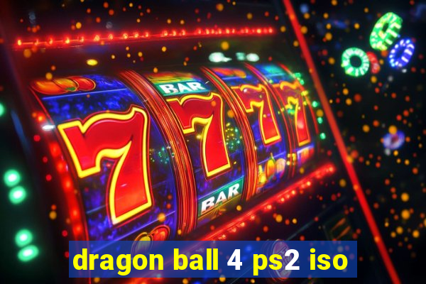 dragon ball 4 ps2 iso