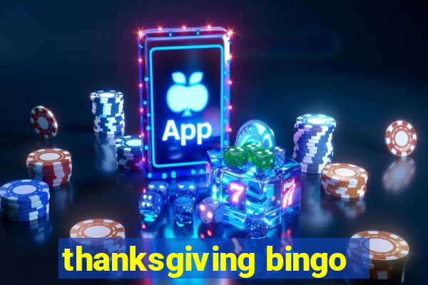 thanksgiving bingo