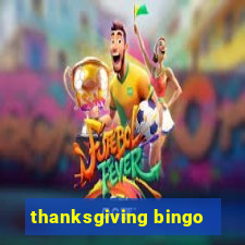 thanksgiving bingo