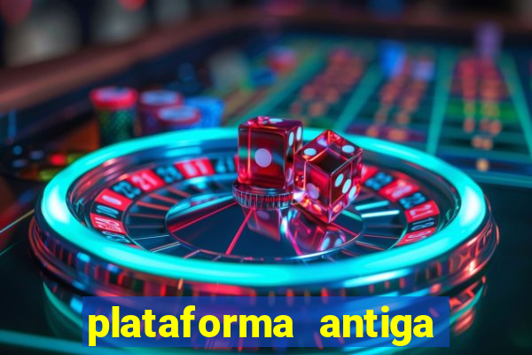 plataforma antiga de jogos