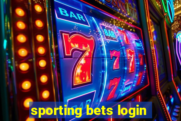 sporting bets login