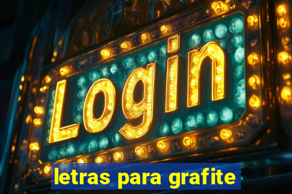 letras para grafite