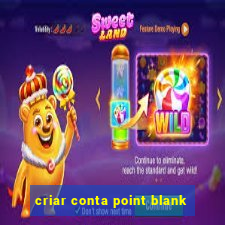 criar conta point blank