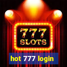 hot 777 login