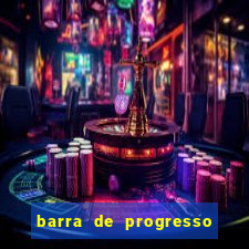 barra de progresso 99 blaze o que significa