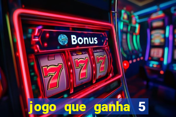 jogo que ganha 5 reais no cadastro